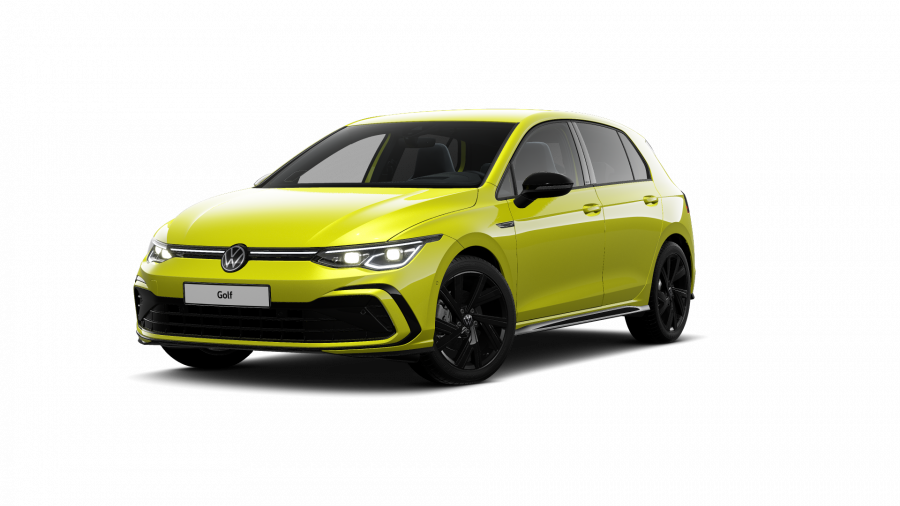 Volkswagen Golf, Golf R-line 1,5 eTSI 7DSG mHEV, barva žlutá