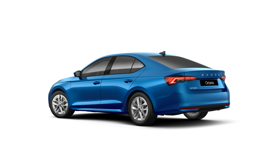 Škoda Octavia, 1,5 TSI 110 kW 6° manuální, barva modrá
