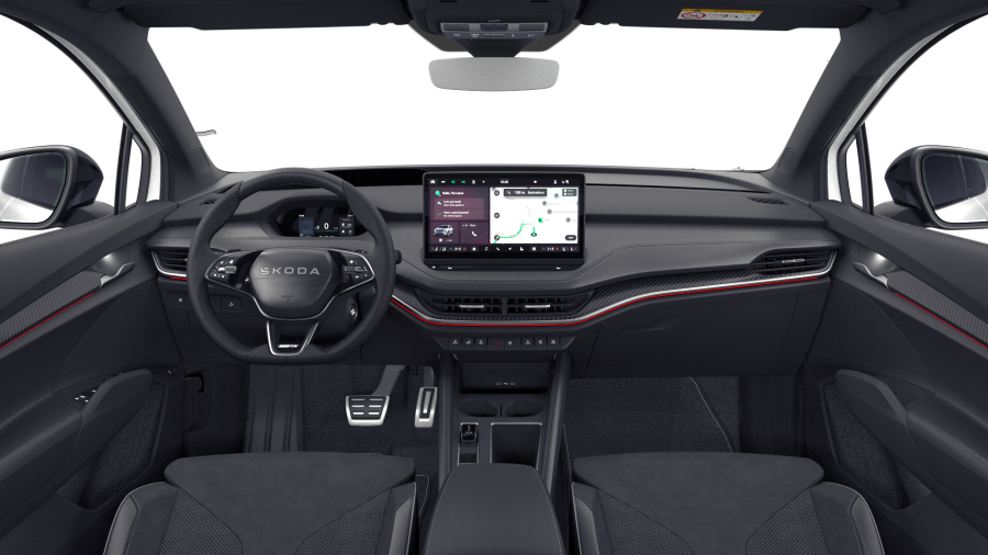 Škoda Enyaq iV, 82 kWh 1-stup. automat. 4x4, barva bílá