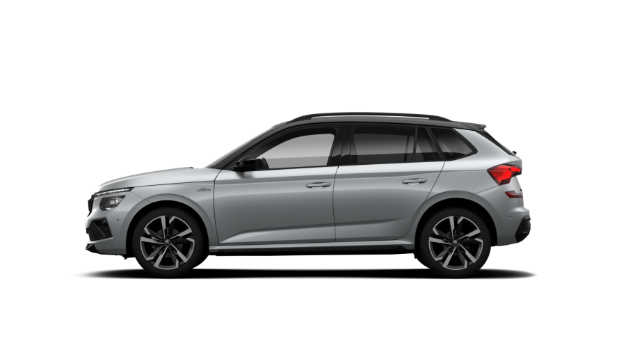 Škoda Kamiq, 1,5 TSI 110 kW 7-stup. automat., barva stříbrná