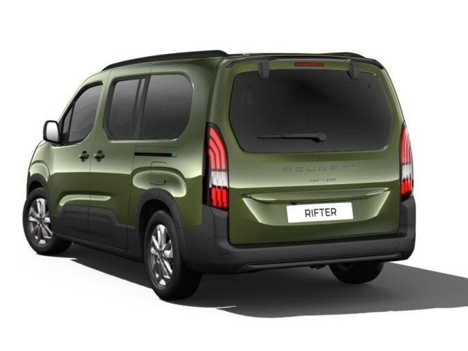 Peugeot Rifter, Peugeot Rifter LONG ALLURE, paket Style, barva zelená