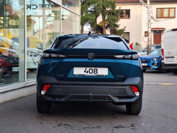 Peugeot 408, Peugeot 408 ALLURE Hybrid 145 e-DCS6, barva modrá