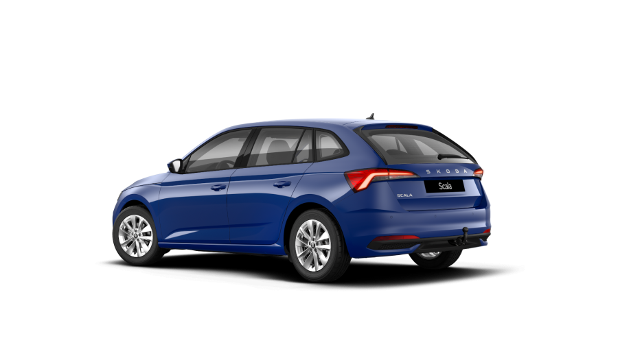 Škoda Scala, 1,0 TSI 70 kW 5° manuální, barva modrá