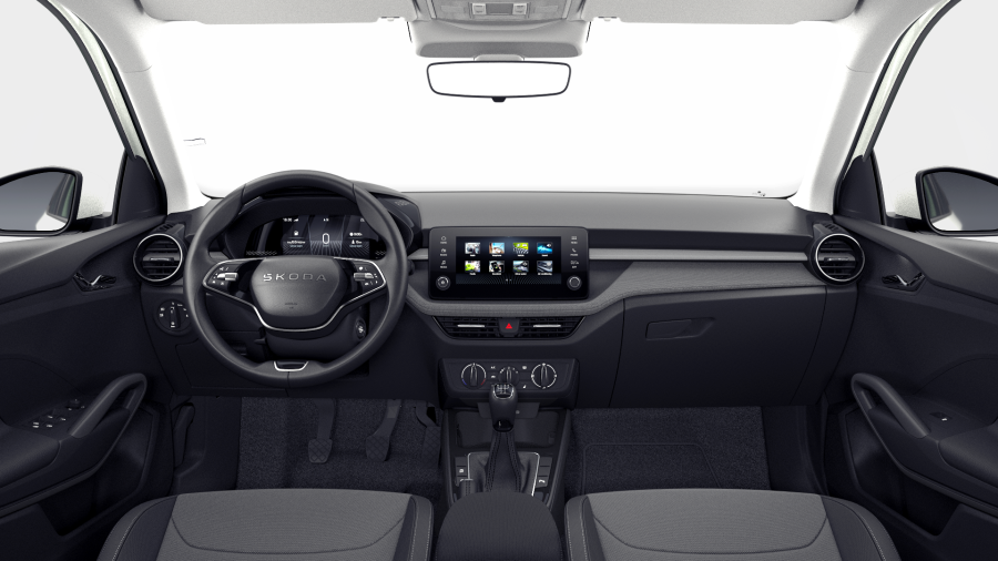 Škoda Fabia, 1,0 MPI 59 kW 5° manuální, barva bílá