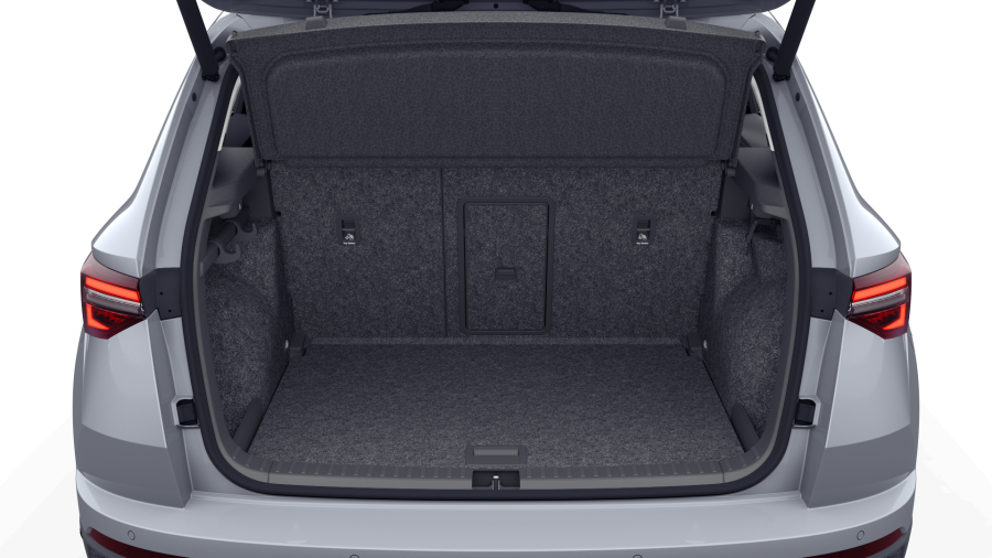Škoda Karoq, 2,0 TDI 110 kW 7° automatická DSG 4x4, barva stříbrná