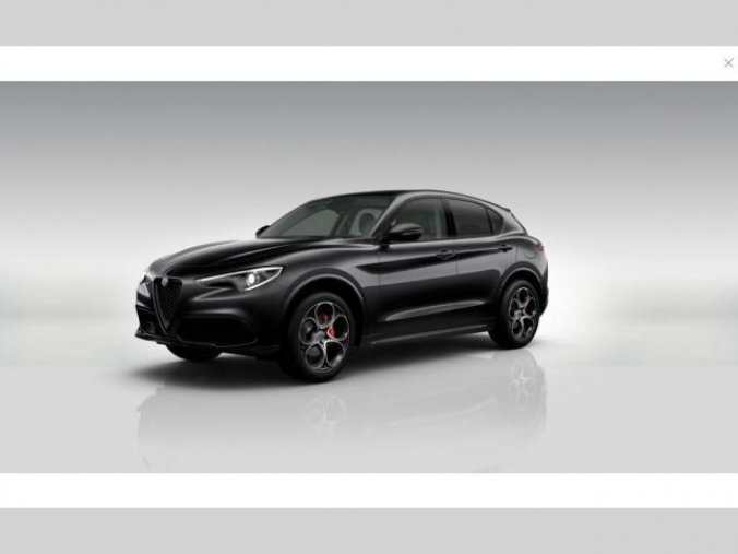 Alfa Romeo Stelvio, Veloce 4x4 2,0 280PS, mod.2022, barva černá