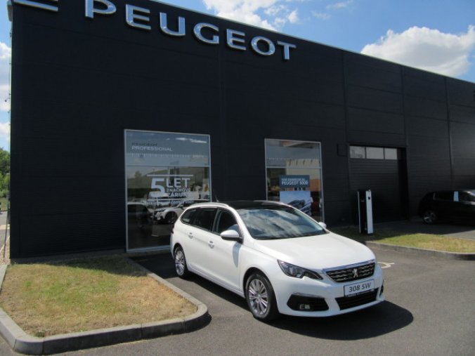 Peugeot 308, SW ALLURE 1.5 BHDi 130k MAN6, barva bílá