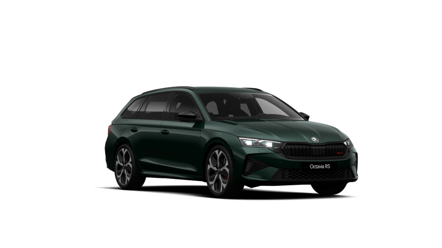 Škoda Octavia, 2,0 TSI 195 kW 7-stup. automat., barva zelená