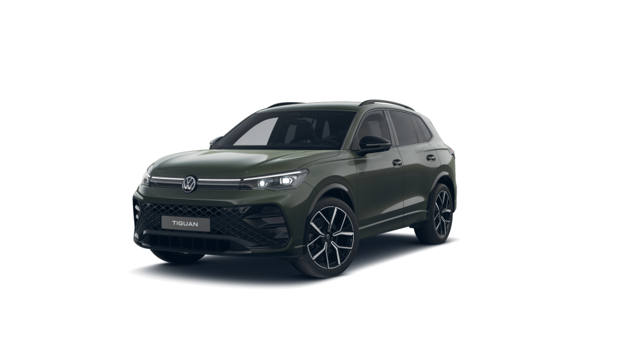 Volkswagen Tiguan, Tiguan R-Line 2,0 TDI 142 kW 4MOT, barva zelená