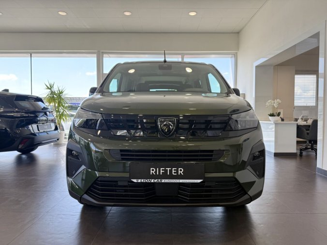 Peugeot Rifter, Peugeot Rifter LONG ALLURE, paket Style, barva zelená