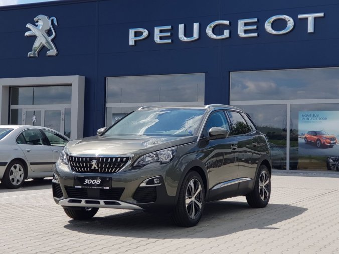 Peugeot 3008, ALLURE 1.2 PT 130 S&S EAT8, barva šedá