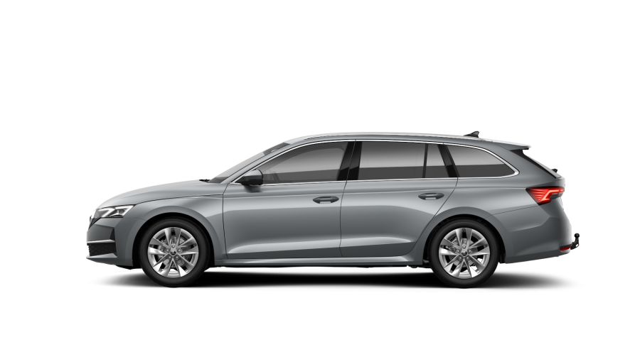 Škoda Octavia, 1,5 TSI m-HEV 110 kW 7-stup. automat., barva stříbrná