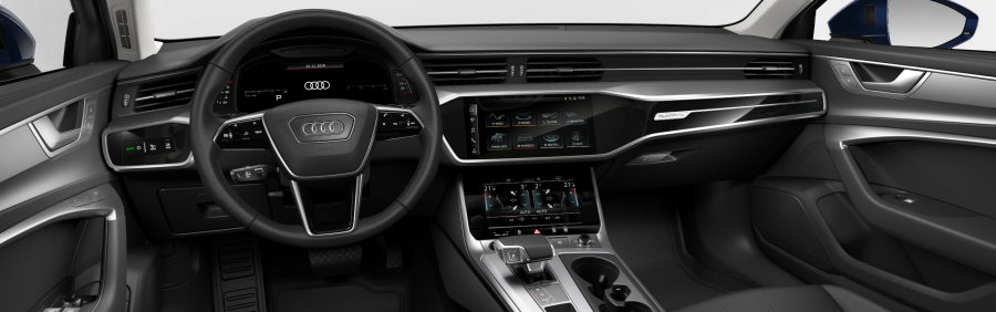 Audi A6, A6 Design 50 TDI quattro, barva modrá
