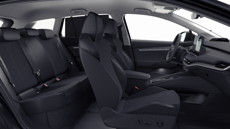 Škoda Enyaq iV, 82 kWh 1° automatická, barva černá