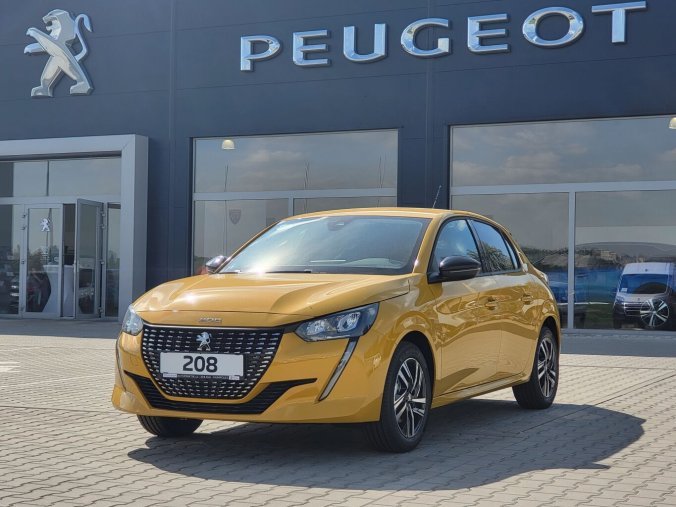 Peugeot 208, Peugeot 208 ALLURE 1.2 100 MAN6, barva žlutá