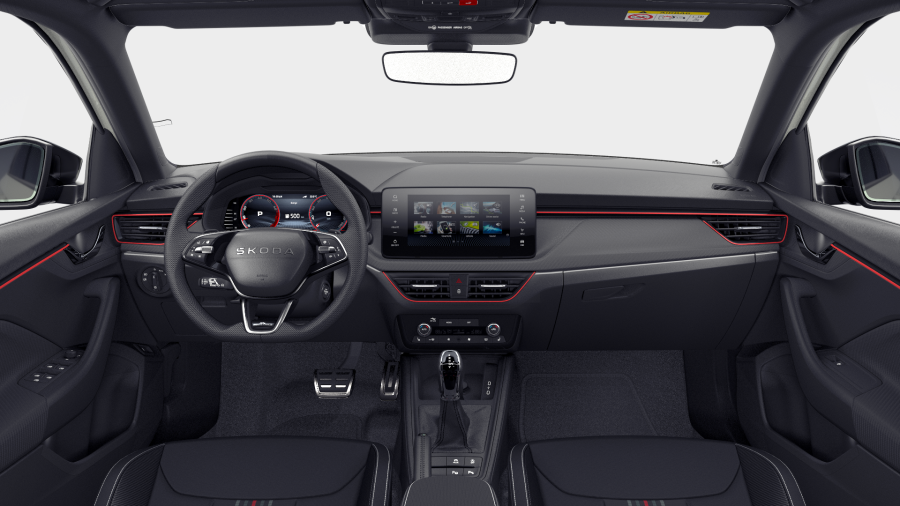 Škoda Scala, 1,5 TSI 110 kW 7° automatická DSG, barva šedá