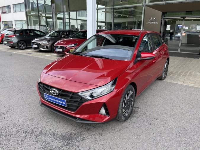 Hyundai i20, 1,2 DPI 5 st. manuální, barva červená