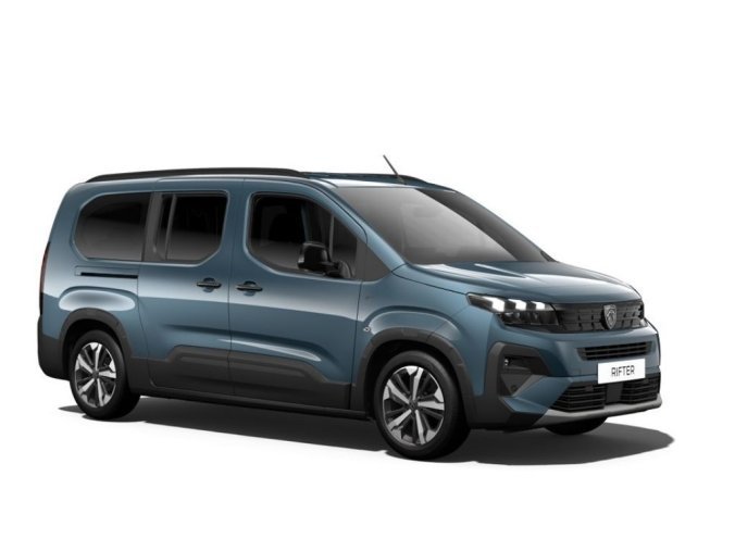 Peugeot Rifter, Peugeot Rifter LONG GT BlueHDi 130 EAT8, barva modrá