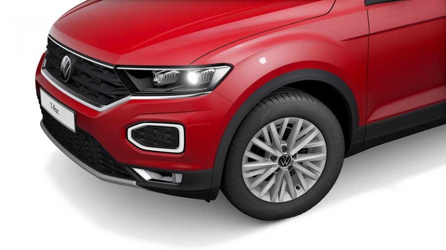 Volkswagen T-Roc, T-Roc Design 1,0 TSI 6G, barva červená