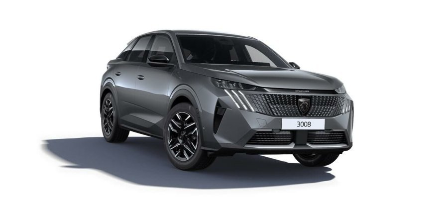 Peugeot 3008, Peugeot 3008 ALLURE HYBRID 145 e-DCS6, barva šedá