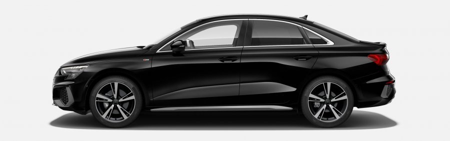 Audi A3, A3 Limuzína S line 35 TFSI CoD 110kW, barva černá