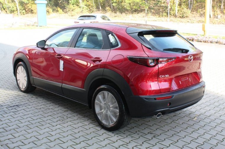 Mazda CX-30, SKYACTIV-G, barva červená