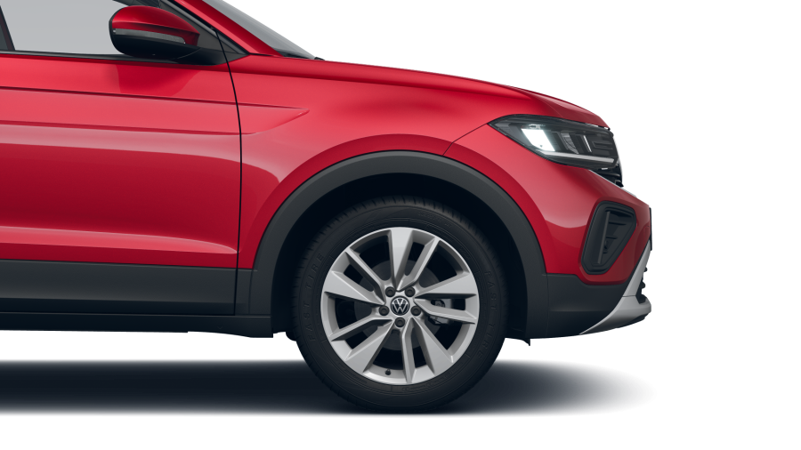 Volkswagen T-Cross, T-Cross People 1.0 TSI 70 kW 5G, barva červená