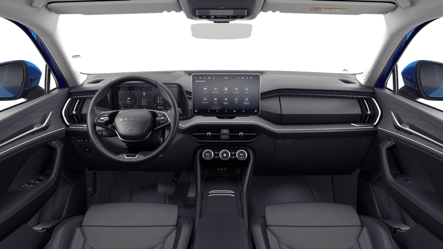 Škoda Kodiaq, 2,0 TDI 110 kW 7° automatická DSG, barva modrá