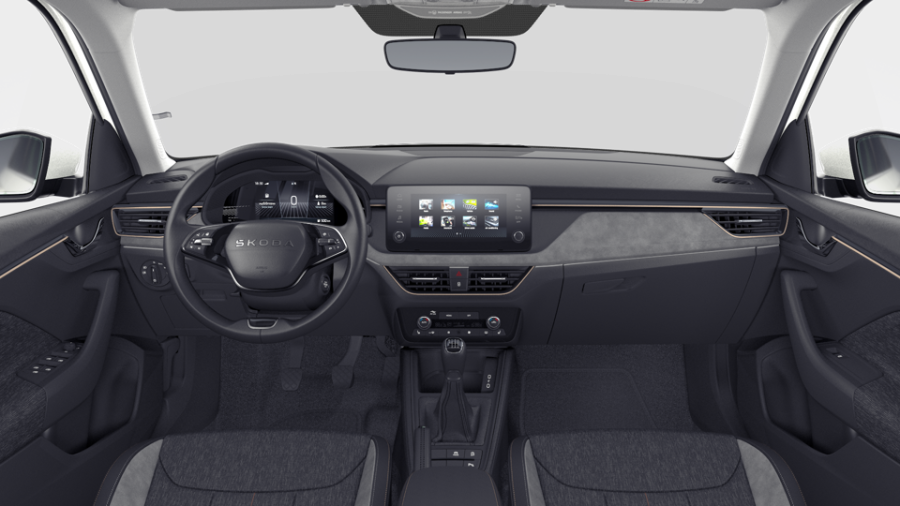 Škoda Kamiq, 1,0 TSI 85 kW 6° manuální, barva bílá