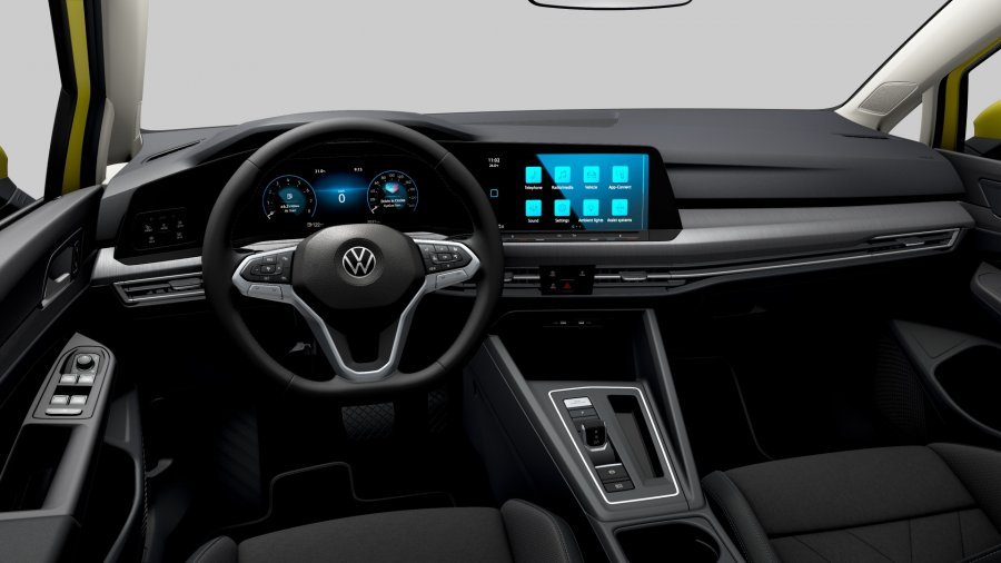 Volkswagen Golf, Golf Style 1,5 eTSI 7DSG mHEV, barva žlutá