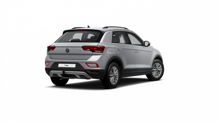 Volkswagen T-Roc, T-Roc Life 1,0 TSI 81kW 6G, barva stříbrná