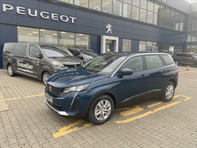 Peugeot 5008, 1.5BHDi 130K EAT8 Active Pack, barva modrá