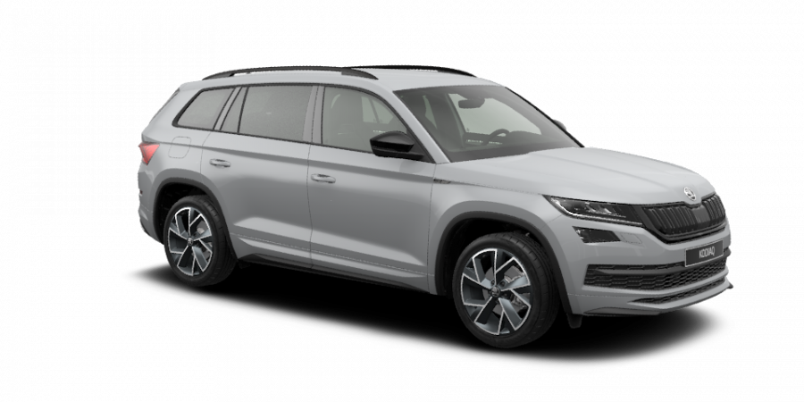 Škoda Kodiaq, 2,0 TDI 110 kW 7-stup. automat. 4x4, barva šedá
