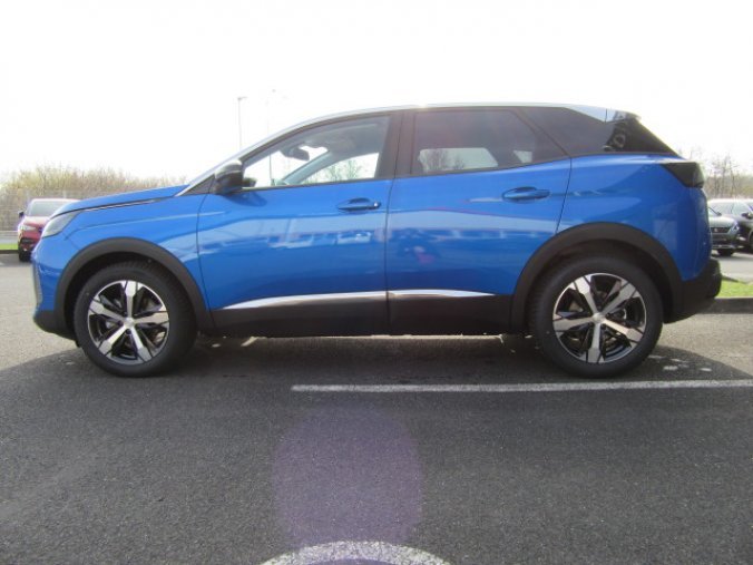 Peugeot 3008, ALLURE P. 1.2 PT servis zdarma, barva modrá