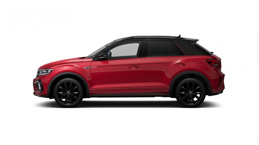 Volkswagen T-Roc, T-Roc R-Line 1,5 TSI 110 kW 7DSG, barva červená