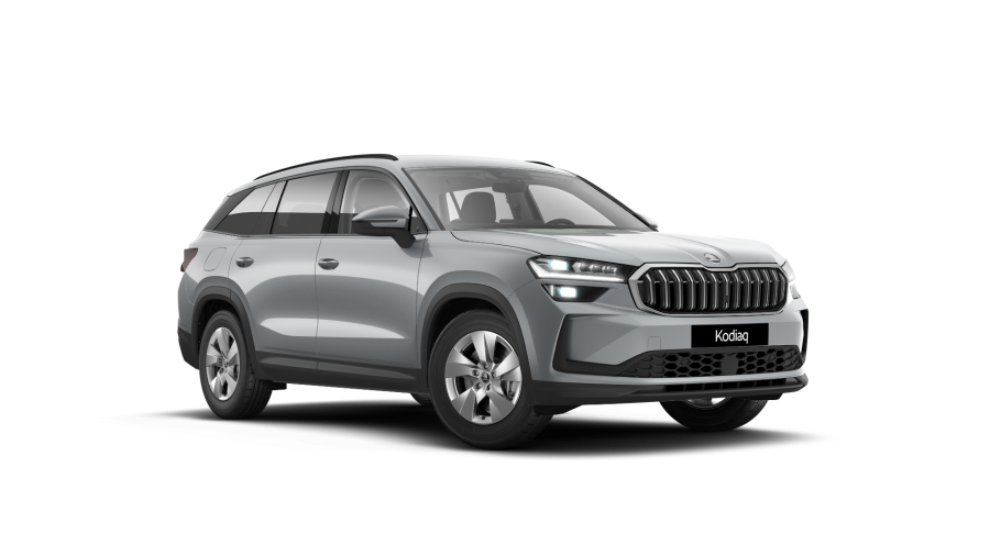 Škoda Kodiaq, 2,0 TDI 110 kW 7-stup. automat., barva stříbrná