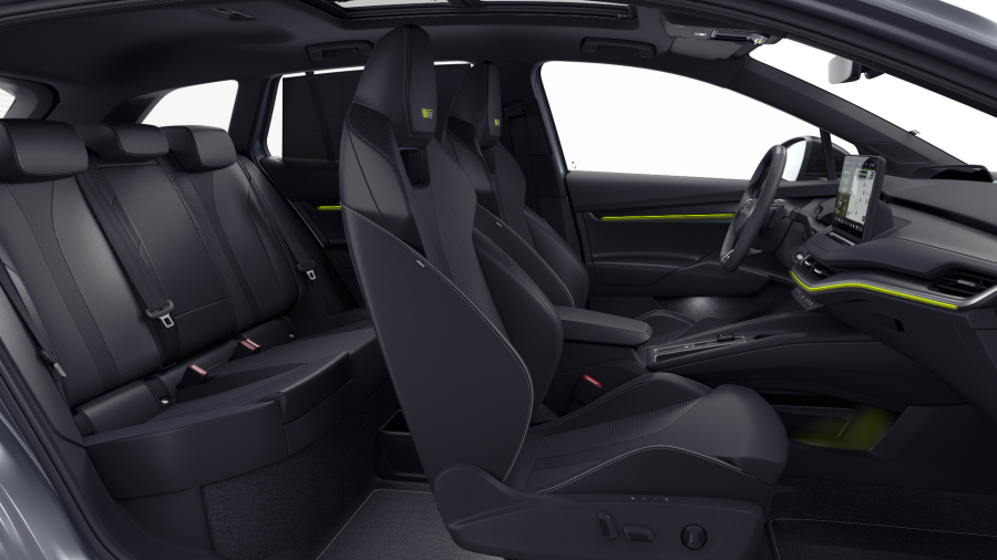 Škoda Enyaq iV, 84 kWh 1° automatická 4x4, barva šedá