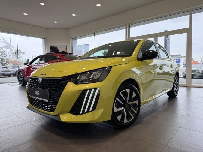 Peugeot 208, Peugeot 208 STYLE Hybrid 100k, Automat, barva žlutá