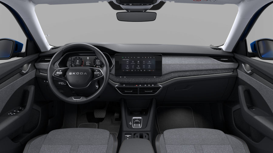 Škoda Octavia, 1,5 TSI m-HEV 110 kW 7-stup. automat., barva modrá