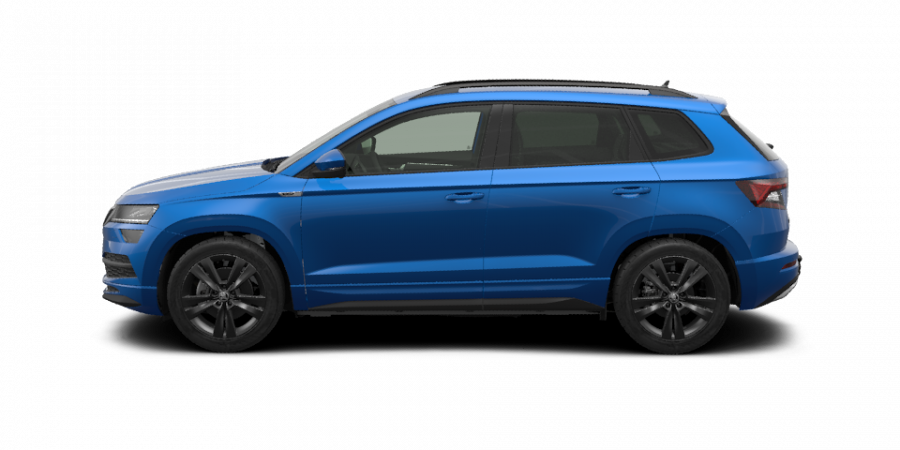 Škoda Karoq, 2,0 TDI 110 kW 7-stup. automat. 4x4, barva modrá