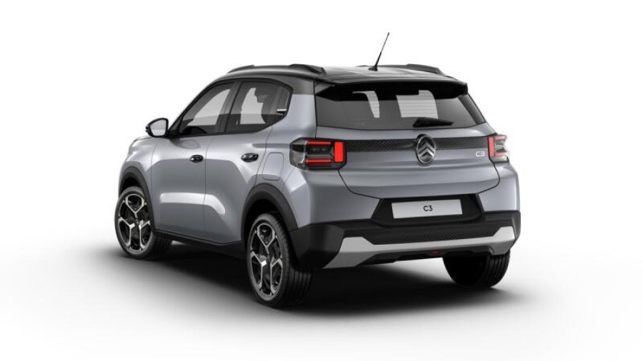 Citroën C3, PLUS Turbo 100 MAN6, barva šedá