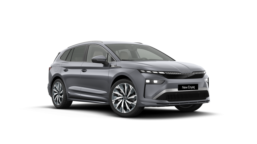 Škoda Enyaq iV, 82 kWh 220 kW 1° převodovka 4x4, barva šedá