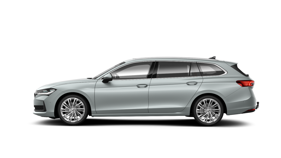 Škoda Superb, 2,0 TDI 110 kW 7-stup. automat., barva stříbrná