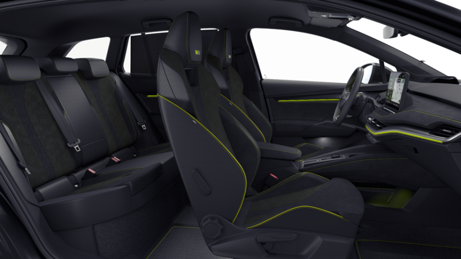Škoda Enyaq iV, 84 kWh 1° automatická 4x4, barva černá