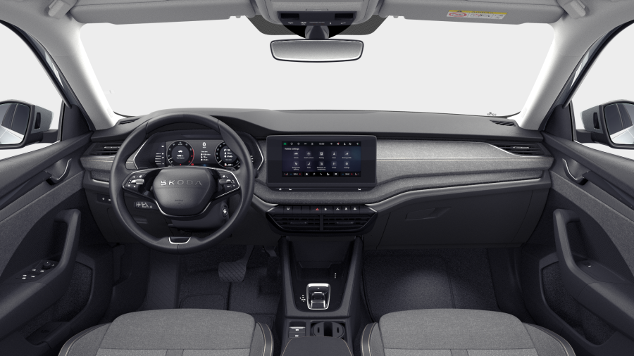 Škoda Octavia, 1,5 TSI m-HEV 110 kW 7° automatická DSG, barva stříbrná