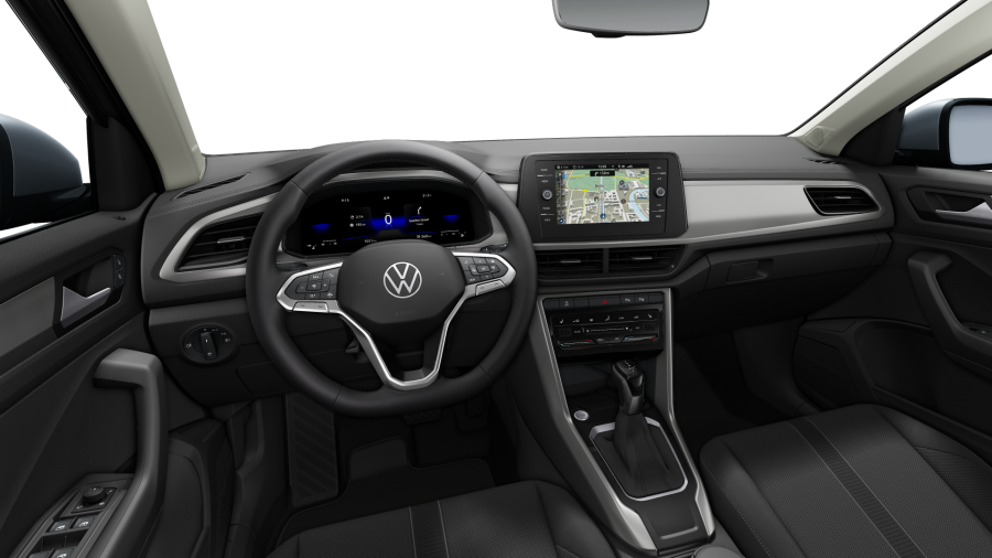 Volkswagen T-Roc, T-Roc Love 1,5 TSI 110 kW 7DSG, barva stříbrná