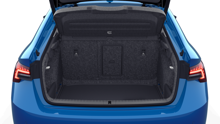 Škoda Octavia, 1,5 TSI m-HEV 110 kW 7° automatická DSG, barva modrá