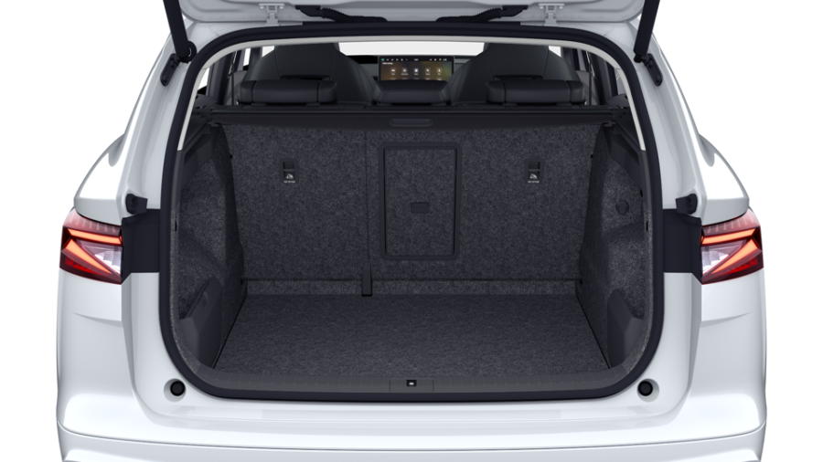 Škoda Enyaq iV, 82 kWh 210,00 kW 1-stup. automat. 4x4, barva bílá