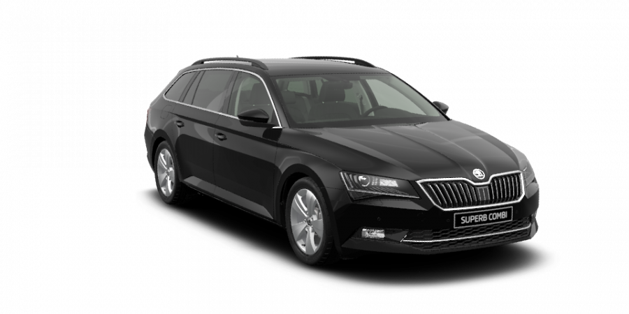 Škoda Superb, 2,0 TDI 110 kW 6-stup. mech., barva černá