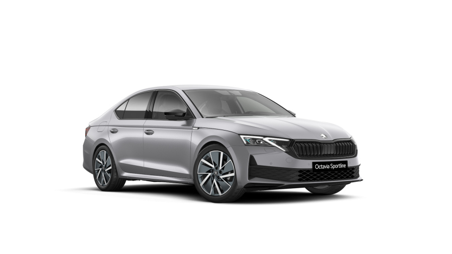 Škoda Octavia, 1,5 TSI m-HEV 110 kW 7° automatická DSG, barva stříbrná